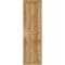 Ekena Millwork Framed Board-n-Batten Shutters w/Z-Bar, Rough Sawn Western Red Cedar, 16 1/8W x 56H, PR RBF06Z16X056RWR - alternate 4